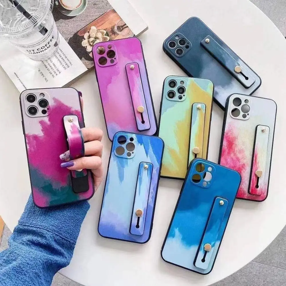 

Phone Accessories Push and Pull Short Wrist Strap Phone Finger Grip Mobile Phone Holders Telescopic Bracket Phone Finger Strap