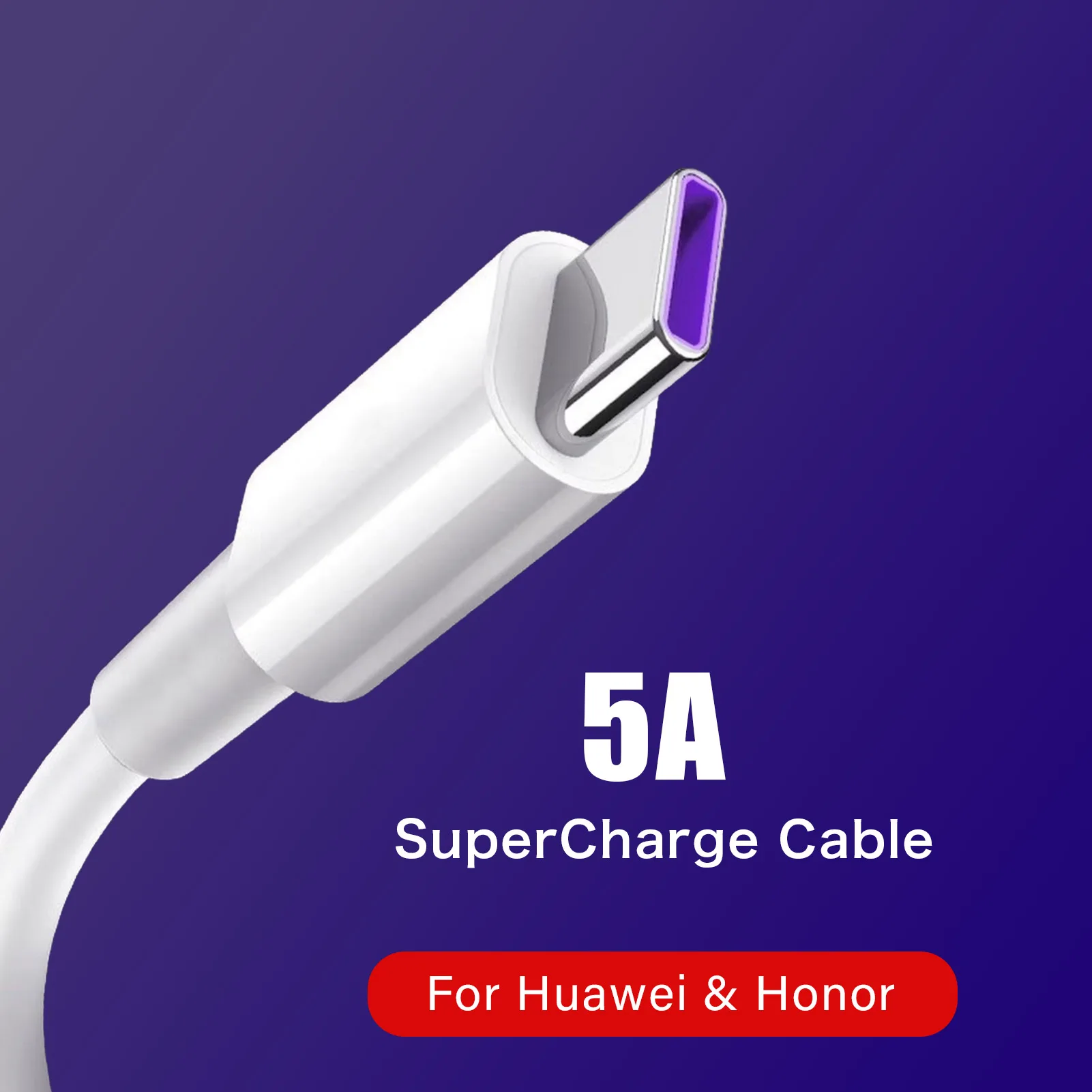 

Кабель USB Type-C для Huawei Mate60, Pura 80, Nova 12, P50, P40 Lite, P30 Plus, Honor 400, 200, 900 — кабель для быстрой зарядки USB-C