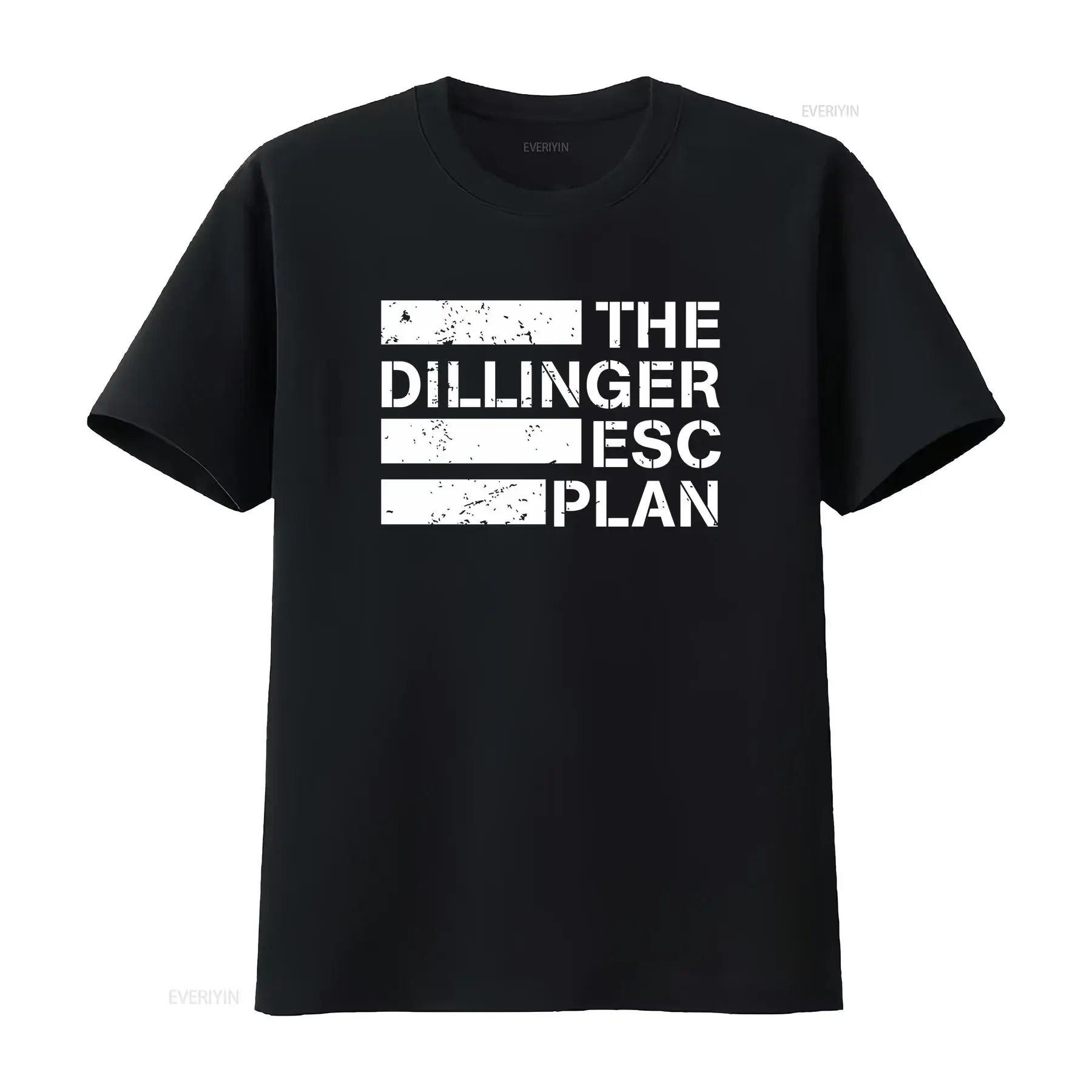 Logo The Dillinger Escape Plan T Shirt For Fan All Size BT1372 vintage Washed Casual Breathable Top For Everyday Wear fashion