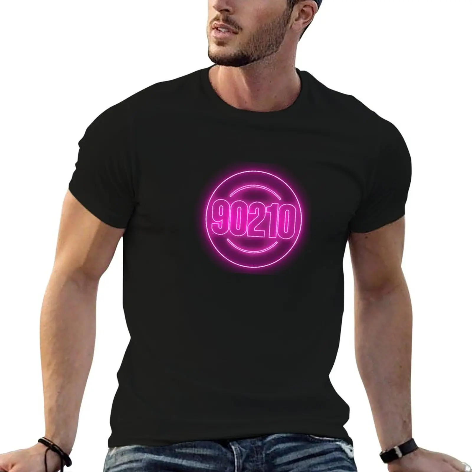 

90210 T-Shirt man t shirt luxury t shirts for man graphic vintage T-Shirt