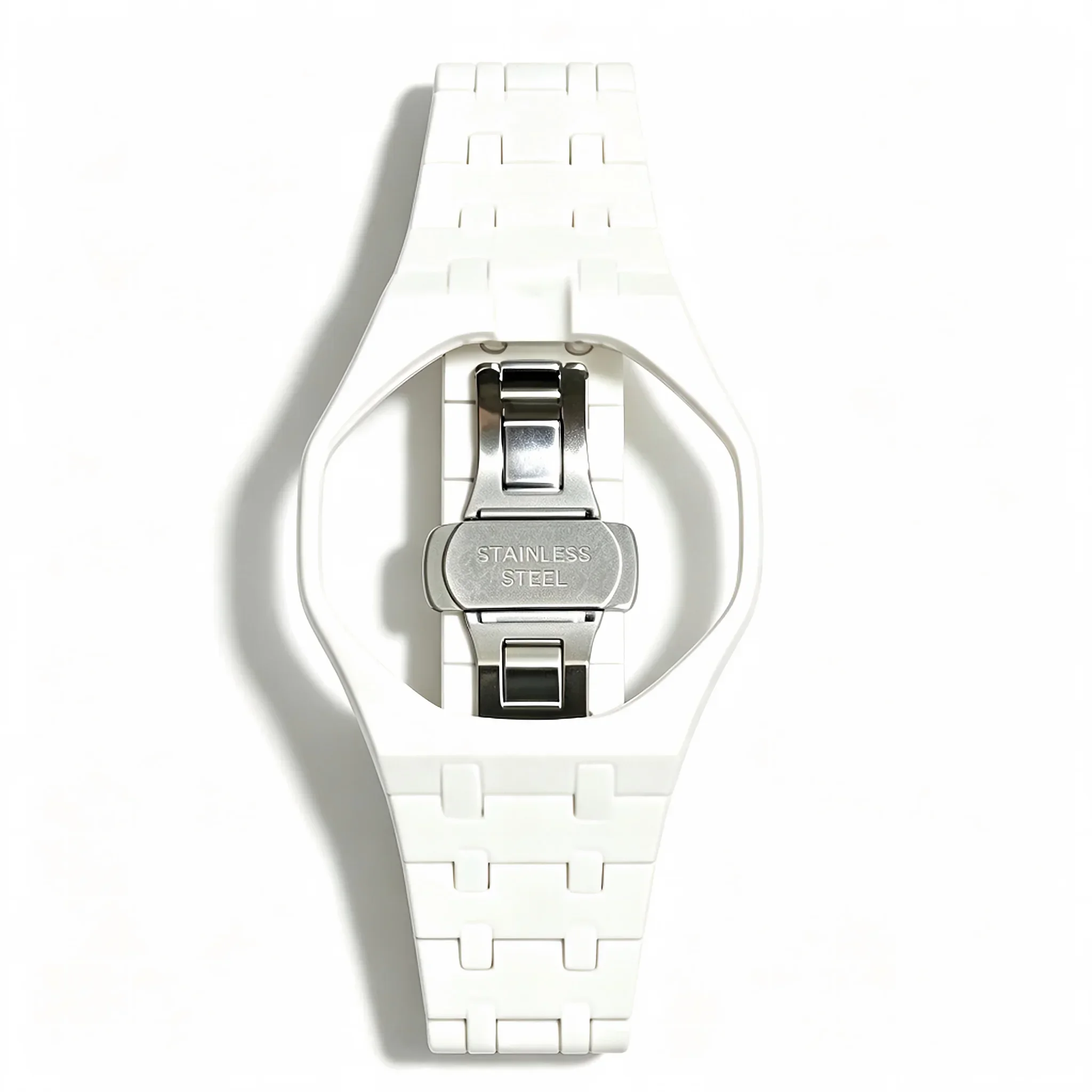 Luxury Modification Kit for Swatch X AP Royal POP Plastic Ceramics Watch Case Strap Pocket Changer To Wristwatch view 6