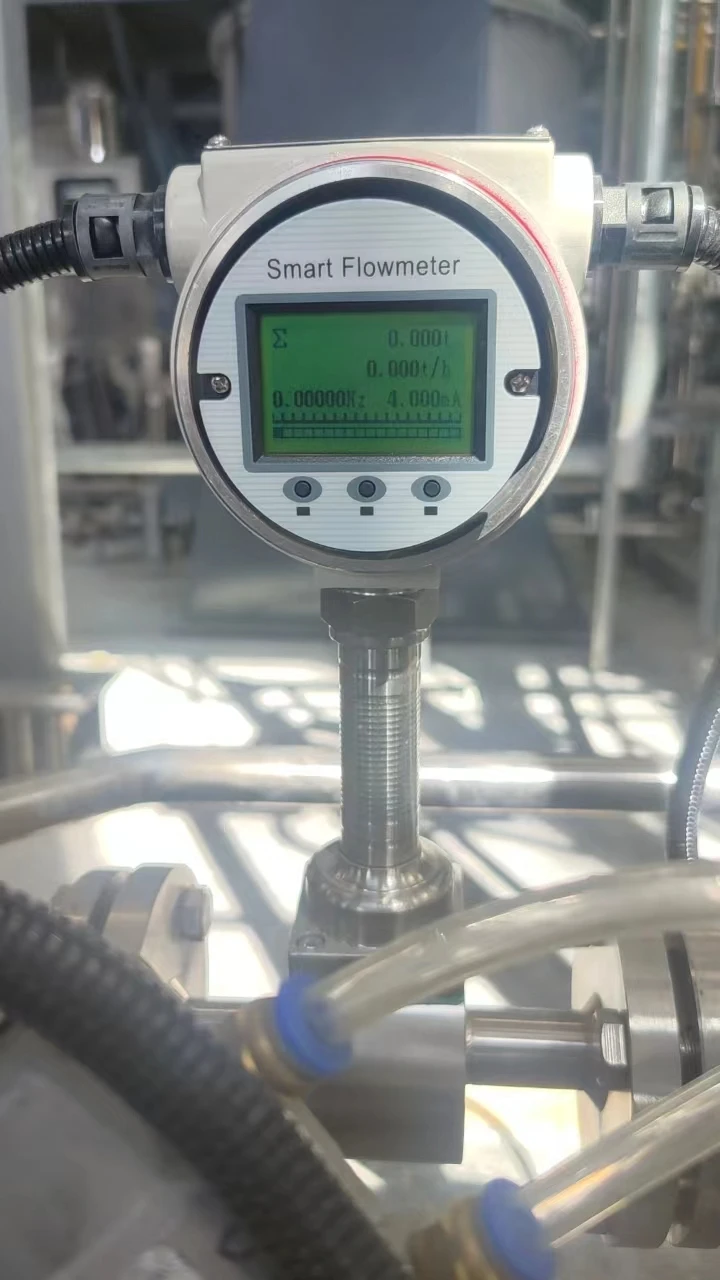 Flowmeter for Steam Natural  Biogas Compressed Air OEM Customizable
