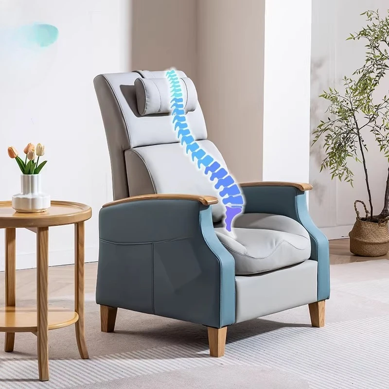 The sofa chair for the elderly is sedentary, comfortable and not tired, and the high position has armrests.