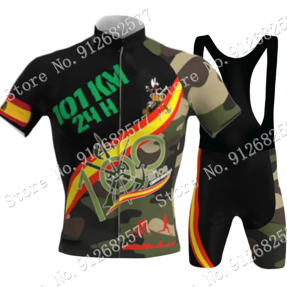 2023 LEGION Espana Cycling Jersey Set Spain Summer Bicycle Clothing Road Bike Shirts Suit Bicycle Bib Shorts MTB Ropa