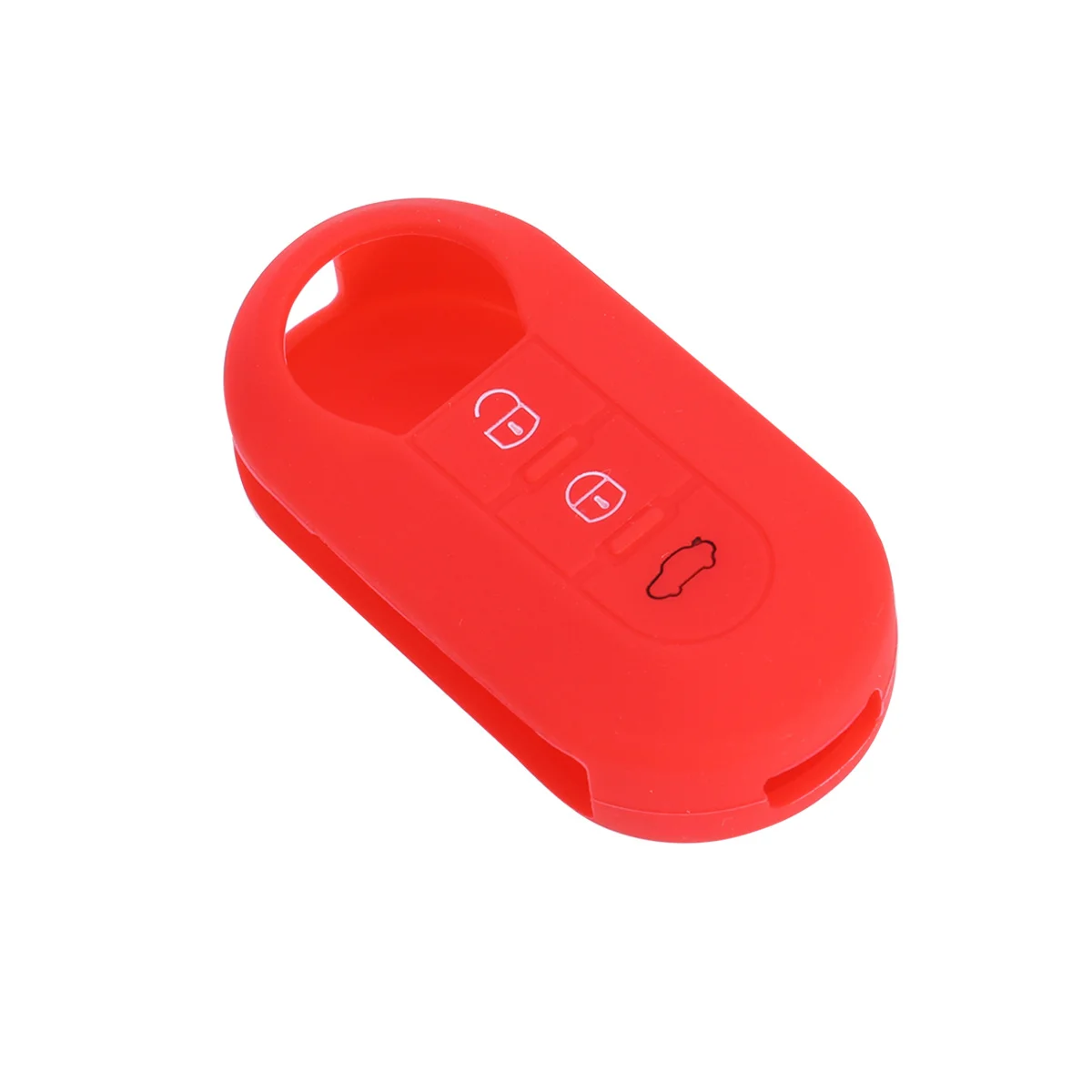 

Silicone Key Cover for 500 Car Key Case Protective 3 Buttons Remote Shell Cover Durable Scratch Resistant Accessories for 500