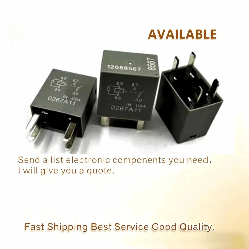 1-5PCS/Lot Original 12088567 12VDC 4-pin 12077866 12V 5PIN For Buick Excelle Intel-Cruze Regal Sail horn light automotive relay