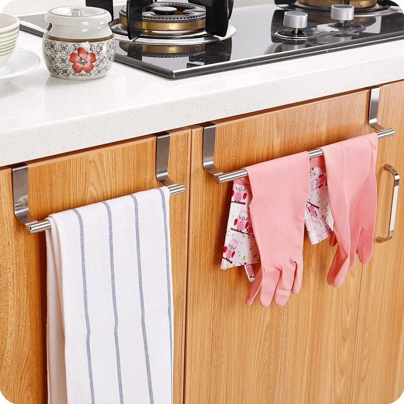 Kitchen Organizer  Bathroom Organization Hanging Door Home Hook Storage Rack Towel Holder   kitchen organizer dish