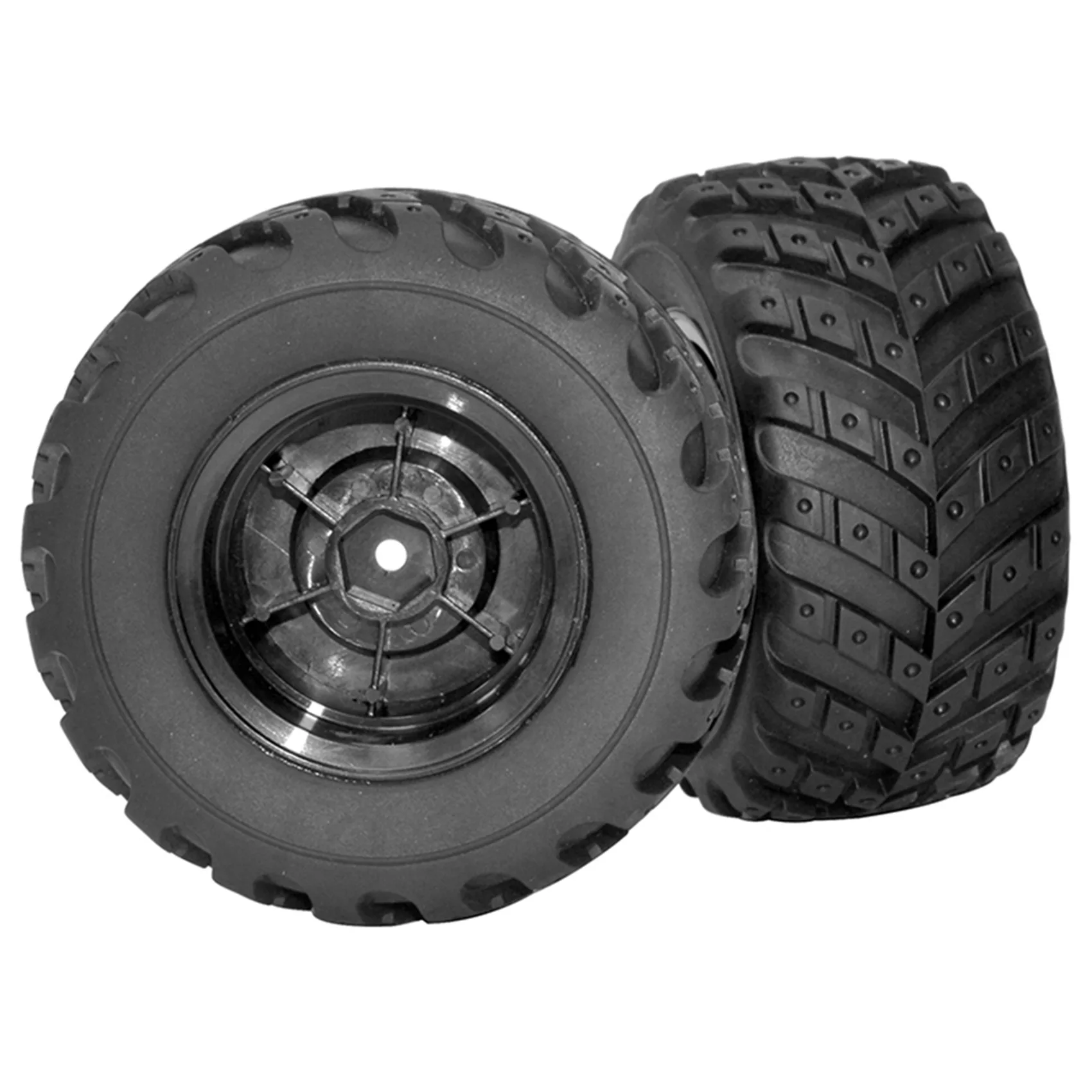【NEW USER EXCLUSIVE】8Pcs Rubber Tire Tyre Wheel For HBX HAIBOXING 901 901A 903 903A 905 905A 1/12 RC Car Upgrade Parts Spare Acc