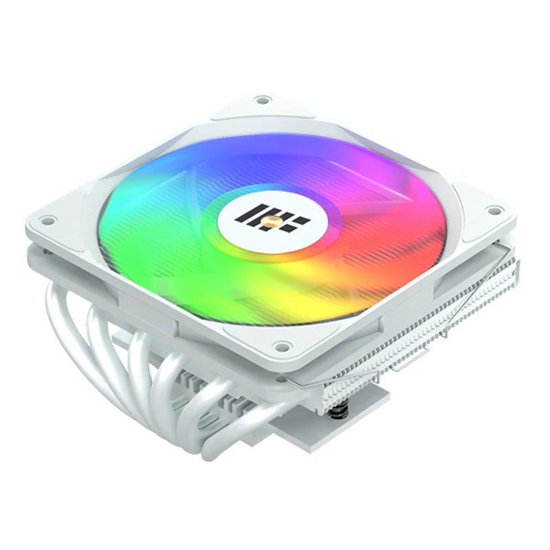 METALFISH DH670 67 มม.Low Profile CPU Cooler 6 Heatpipes ITX หม้อน้ํา CPU 120 มม.พัดลม PWM สําหรับ LGA 1700 1200 2011 AM4 AM5