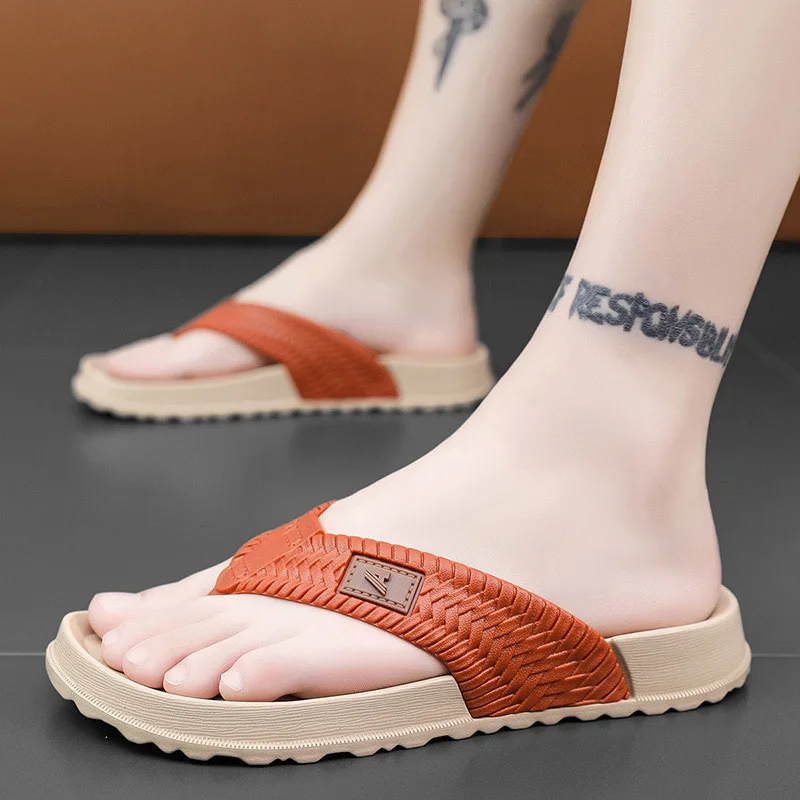 

Дышащие летние тапочки, легкие удобные пляжные сандалии для внутреннего и наружного использования