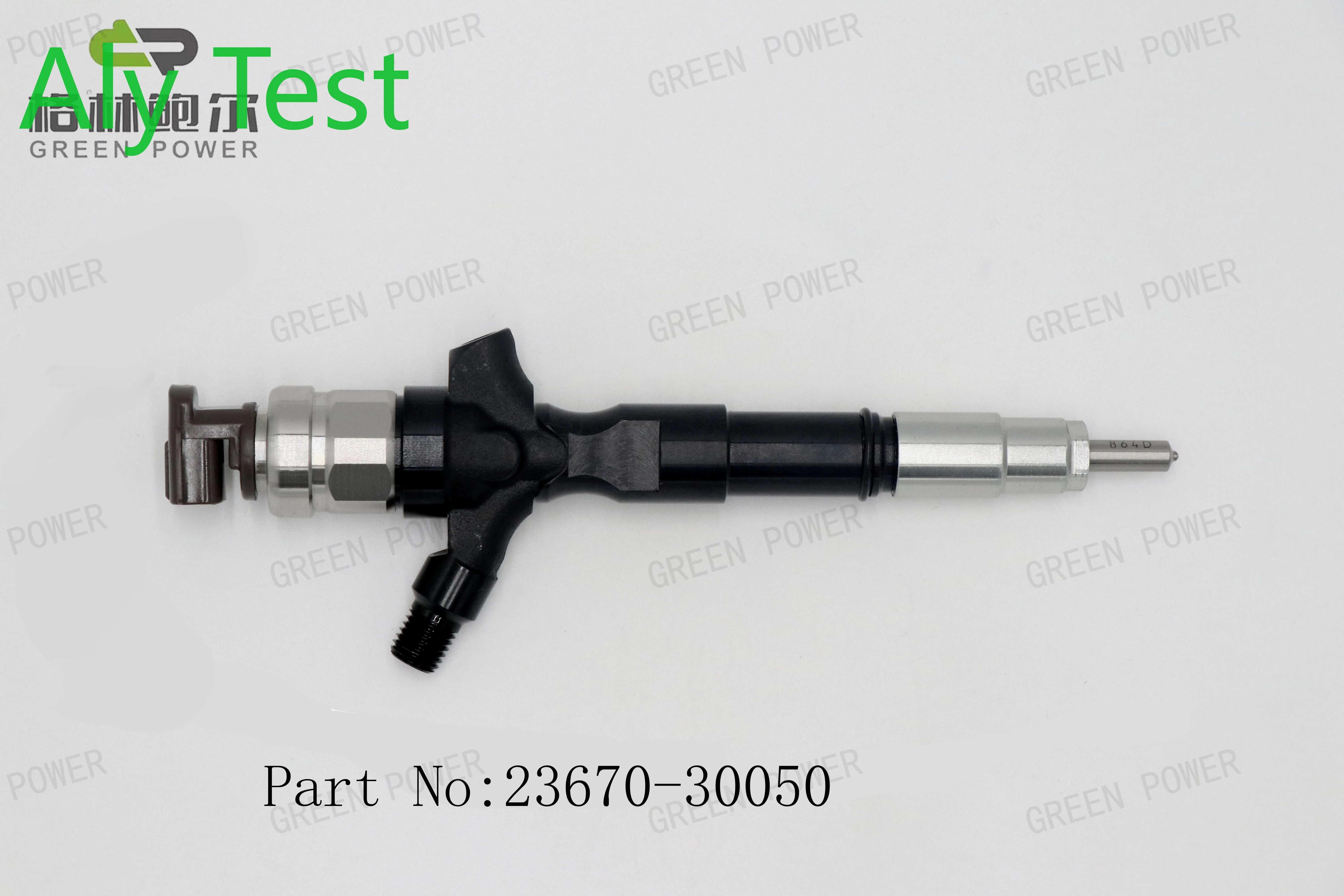 ALYMACHINE Green Power Fuel Injector 23670-30050/095000-588# For Toyota 2KD 23670-39095