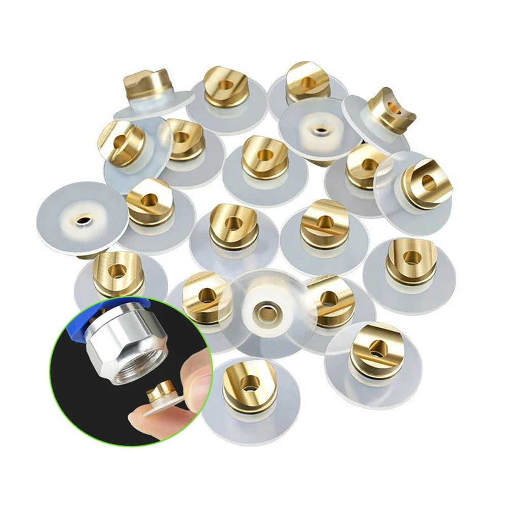 Anti-Drip Seal Washers Made of Brass for Airless Paint Sprayer Nozzles Ensures Consistent Spray Pattern and Coverage