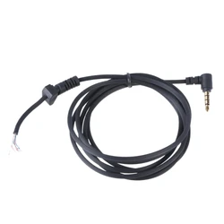 Earphone Cable Replacement Compatible for Razer Kraken Headset PVC Repair Wire Home Offices Use Stable Sound Transfer