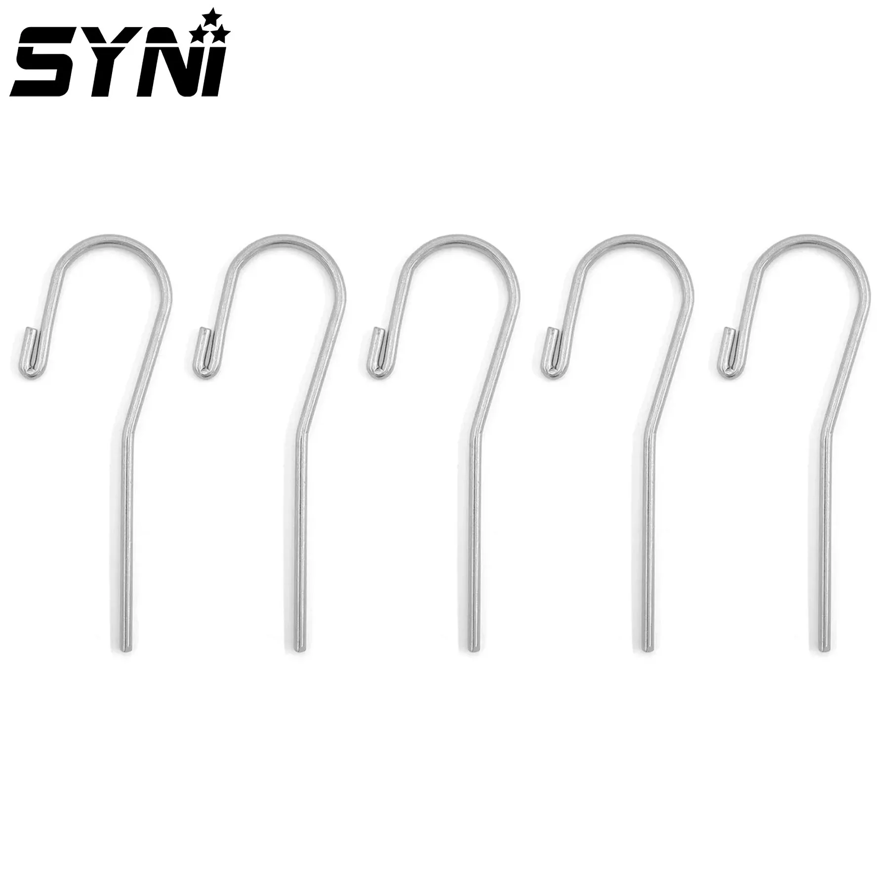 5 pcs SYNI Dental Endo Treatment Lip Hook Apex Locator 2MM Stainless Steel Dental Tools Tooth Root Canal Dentistry Accessory