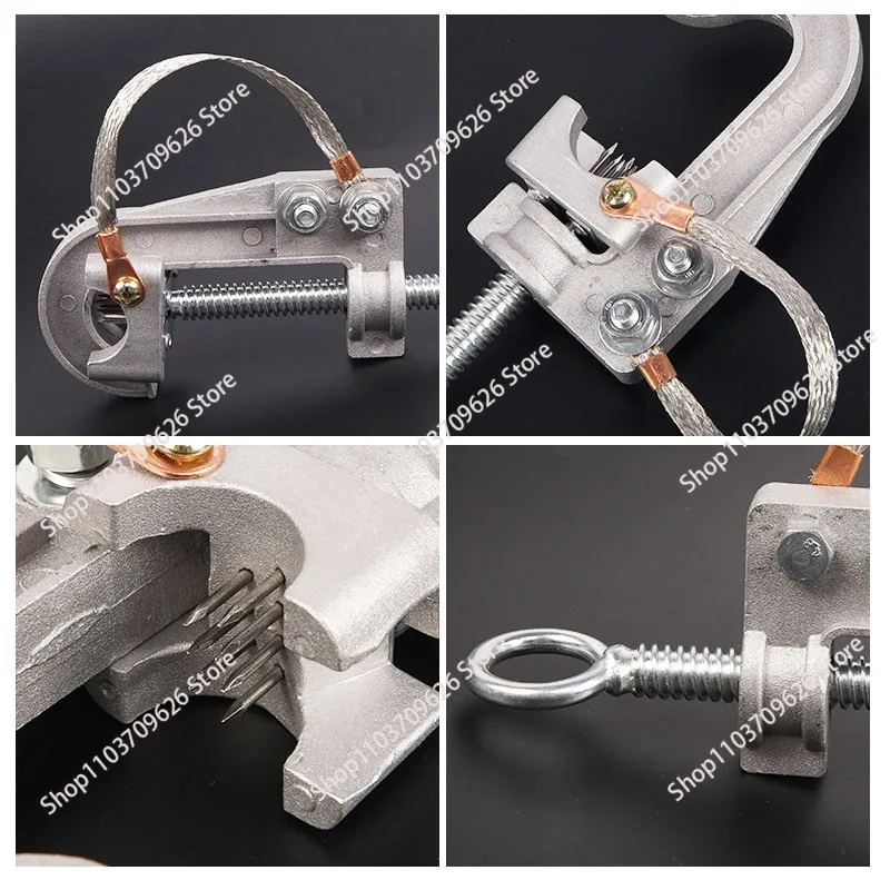 10kv high voltage live working wire clip live loading and unloading wire clip yz-3 puncture monkey head drainage live wire clip