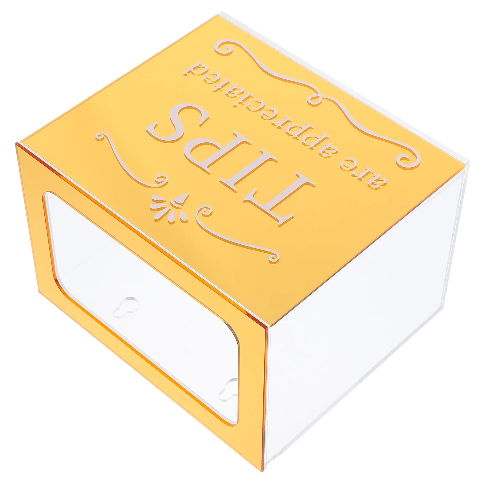 Suggestion Box Boxes Coin Bucket Container Clear Donation Jar Acrylic Accountant Decor Dropbox Office Ballot