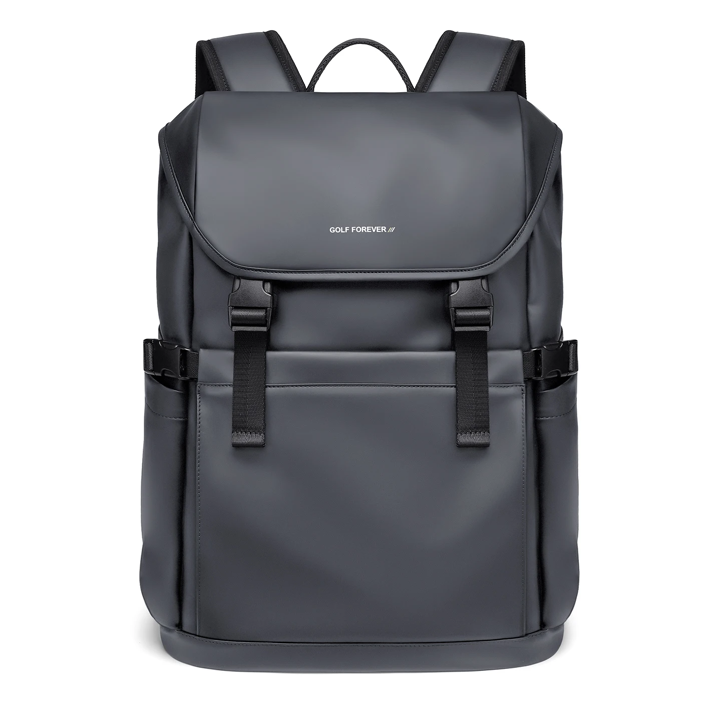 GOLF QUALITY Waterproof Men's Backpack Large Capacity 15.6 Inch Business Laptop Travel Bag Fashion Schoolbag Solid Color