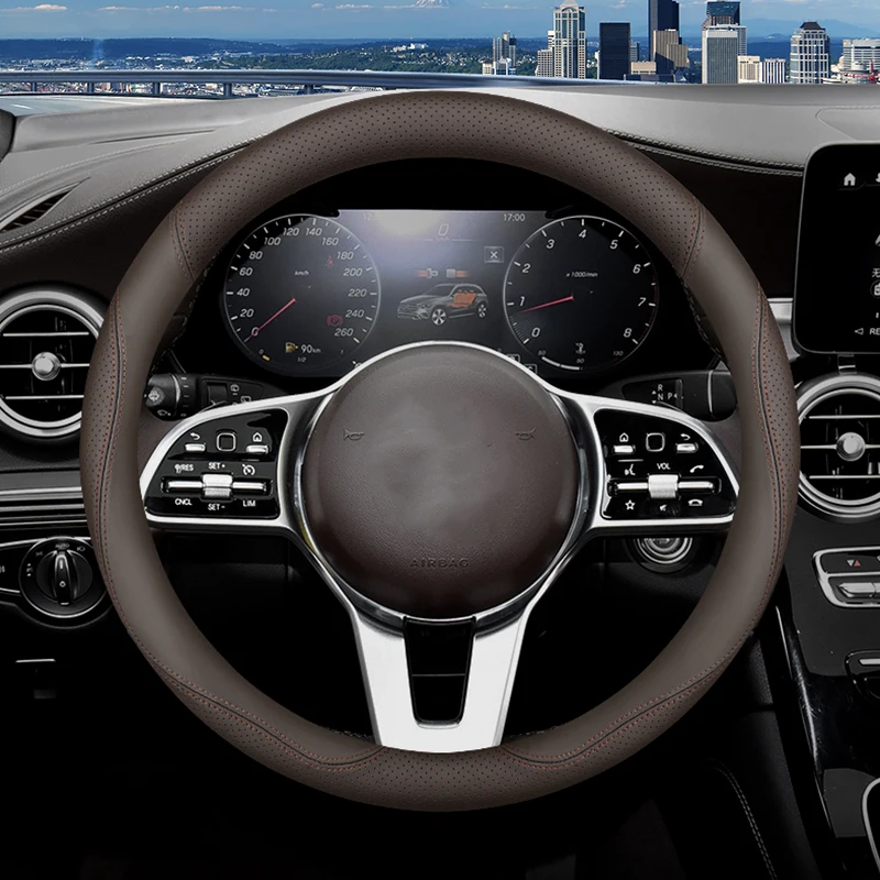 ل GLB X247 2020-2024 الملحقات الداخلية غطاء عجلة قيادة السيارة القيادة الدفة واقية