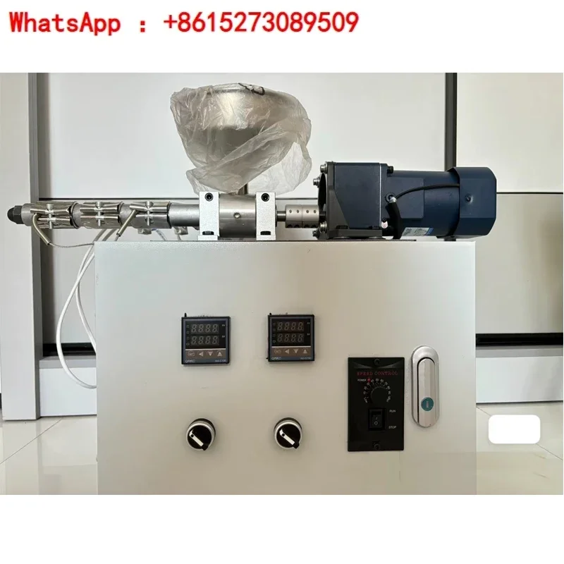 Small extruder, microplastic extruder, adhesive powder, 3D printing line, single screw extruder, desktop type