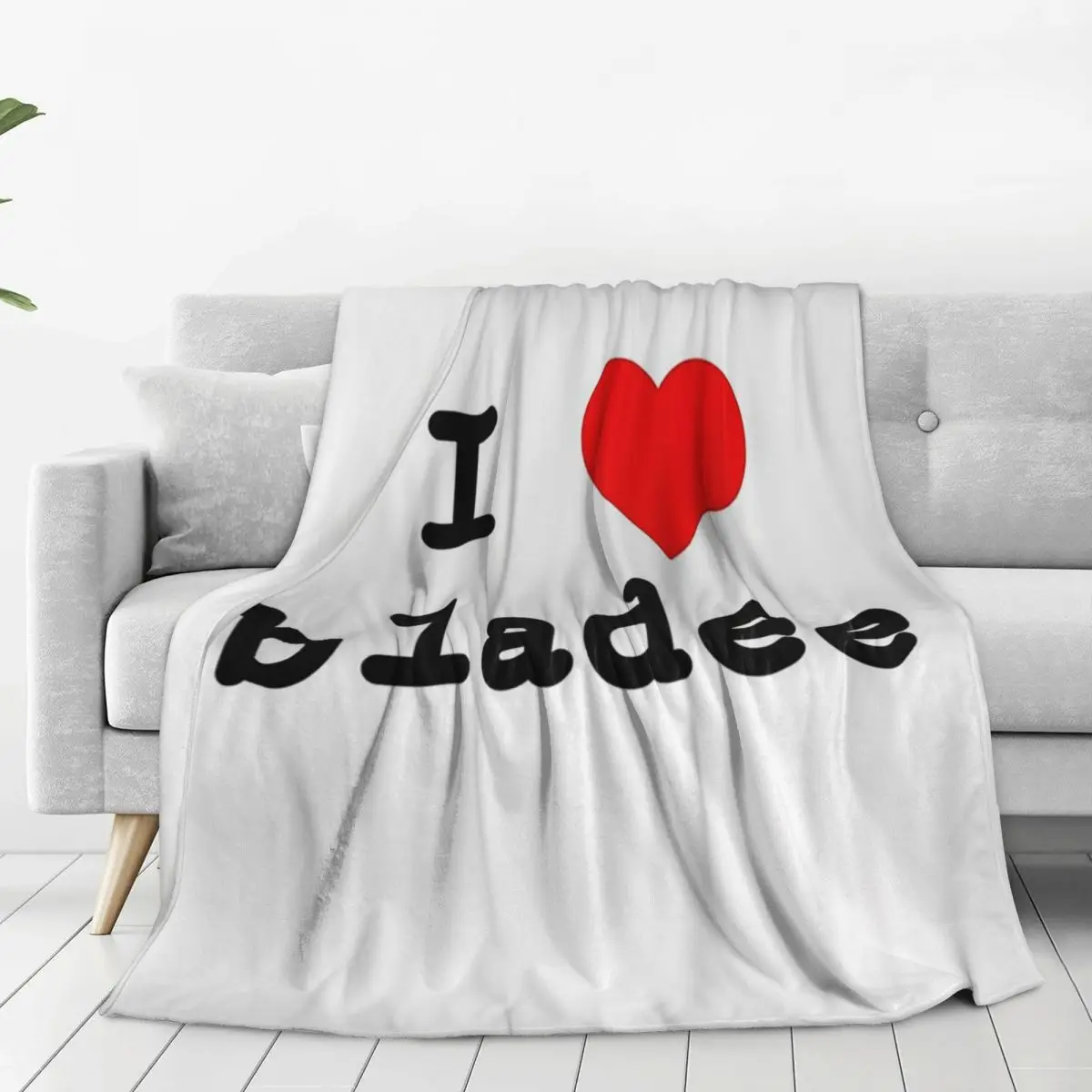 I Heart Bladee Blankets Flannel Portable Sofa Throw Blankets For Home Bedroom Office Throws Bedspread Quilt