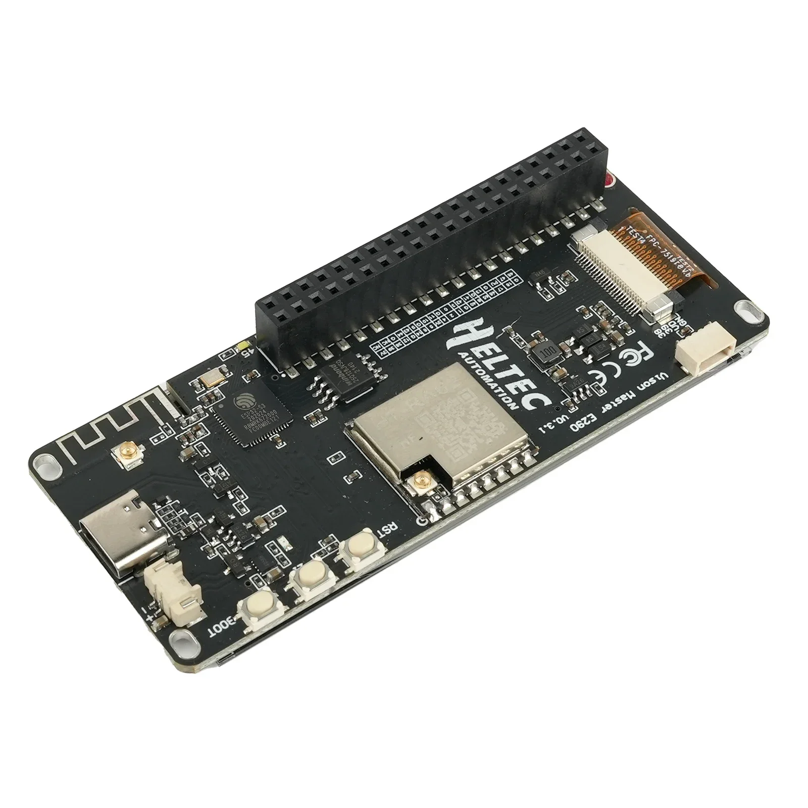 ESP32-S3R8 LoRaWAN ノード開発ボード、2.9 インチ E-Ink ディスプレイ、915MHz SX1262 搭載、IoT プロジェクト向け