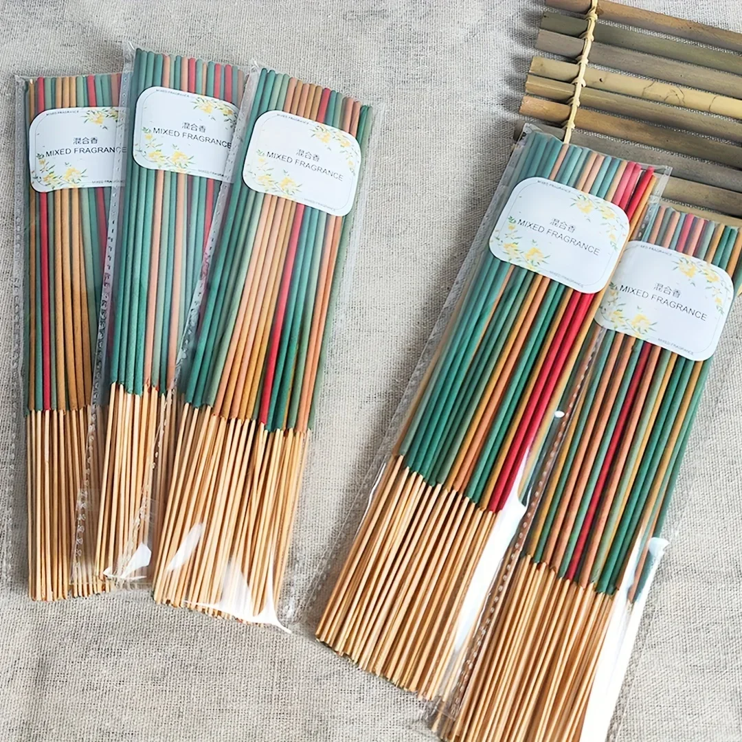 60 Premium-Aromatherapie-Sticks-Set – 6 Düfte für Yoga, Meditation, Entspannung und Schlafhilfe – perfekte Auswahl für – Detail 5