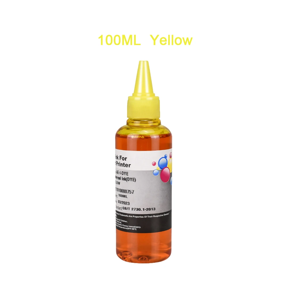 100ML Refill Ink Kit Universal Dye Printer Supplies Desktop Printing Paper Replacement for Canon PG-245 CL-246 PIXMA MG2420