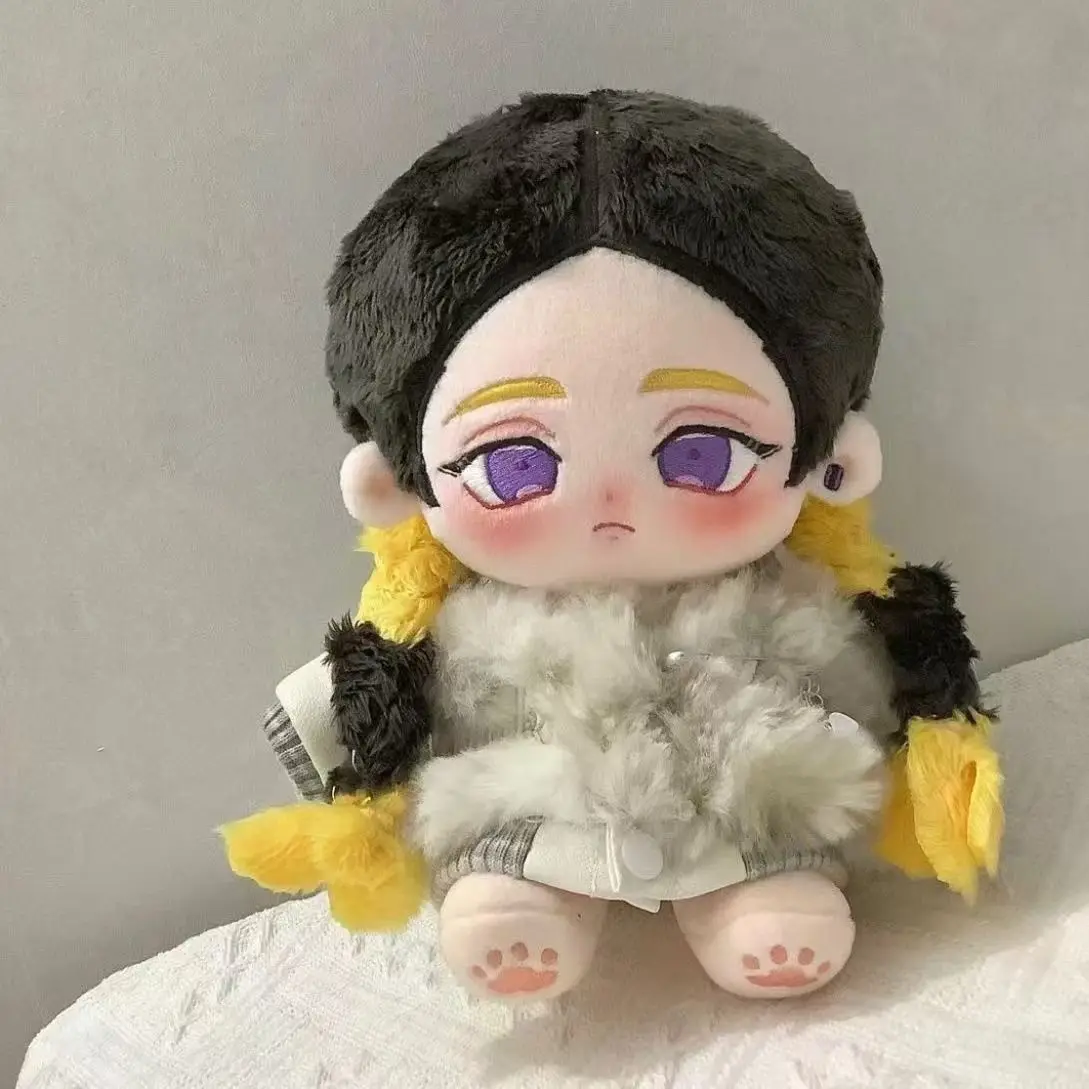 20cm Stuffed Anime Tokyo Revengers RAN HAITANI Attribute Cotton Dolls Cute Mikey Plush Puppet Dress-up Toys Collectible Gift