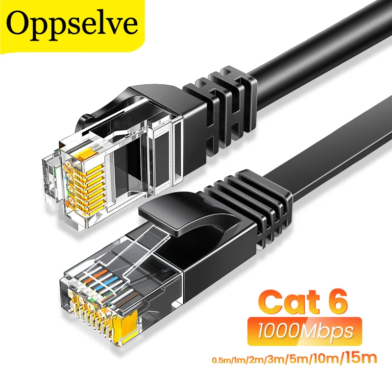 Câble Ethernet pour routeur d\'ordinateur portable, câble réseau LAN RJ45, 1000Mbps, code réseau, 5m, 10m, 15m