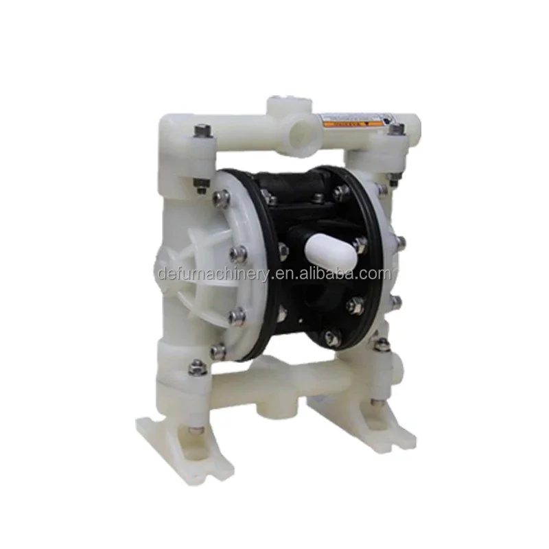 PP Pneumatic Oil Transfer Pump Air Diaphragm Pump For Chemical Liquid