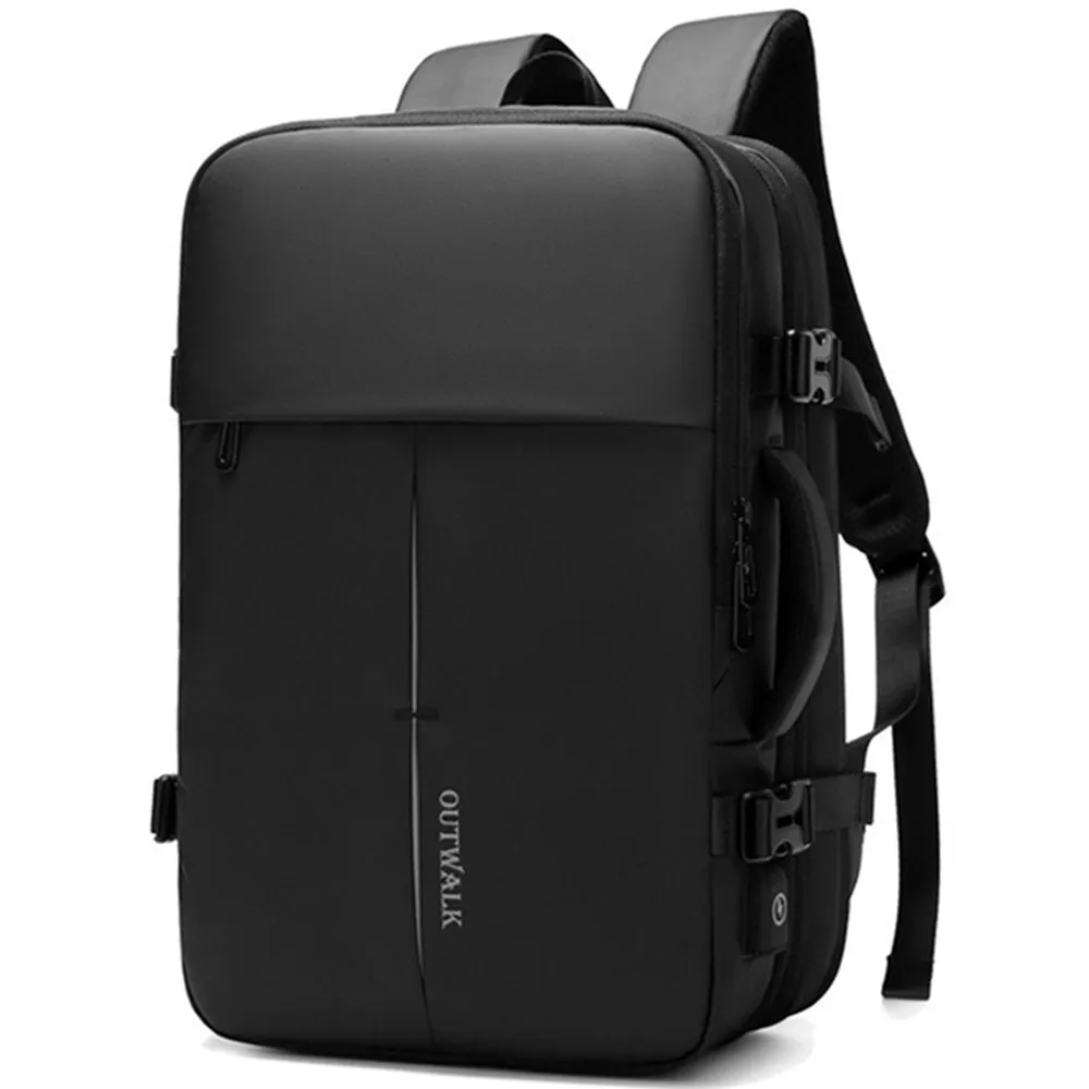 Wear Resistant Breathable Men Backpack Waterproof Business Travel Computer Large Can Expand Laptop Shoulder School Bags Handbag