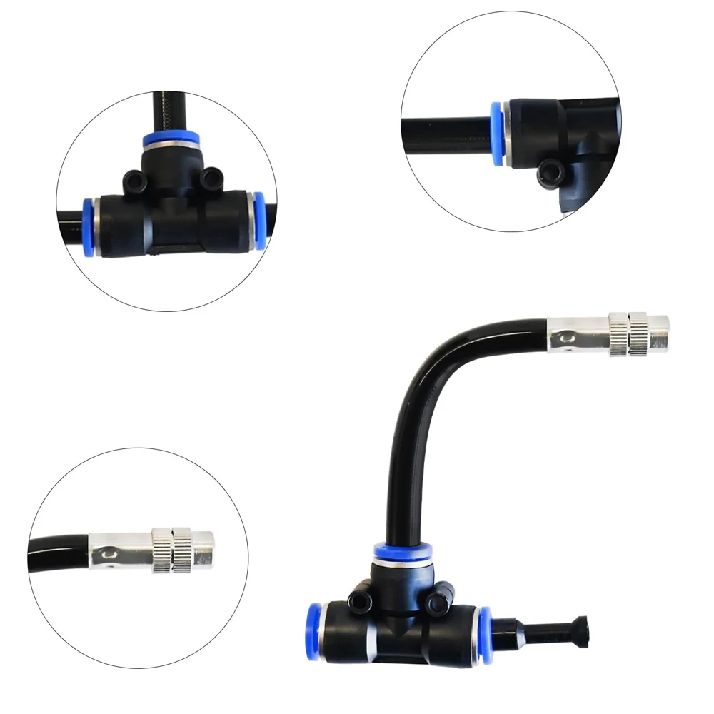 5M-20M Drip Irrigation Kit Automatic Irrigation System 360°Adjustable Spray Nozzles 1/2inch Irrigation Tubing Hose Patio Misting