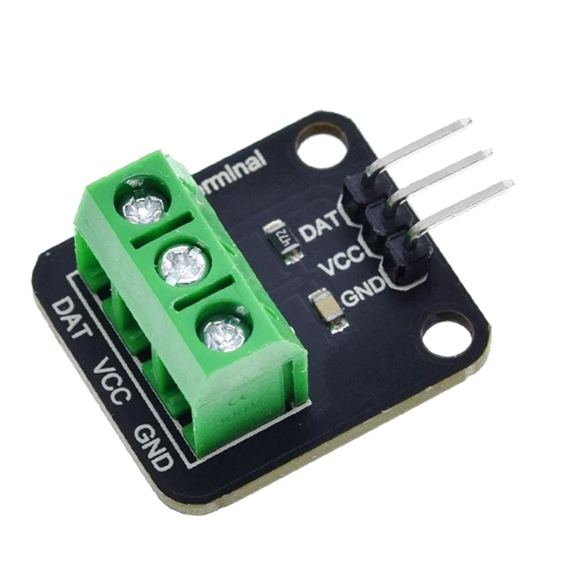 B49C 3Set DS18B20 Kit de Sensor de temperatura impermeable 100CM Cable de Sensor Digital adaptador de Terminal de sonda para Arduino