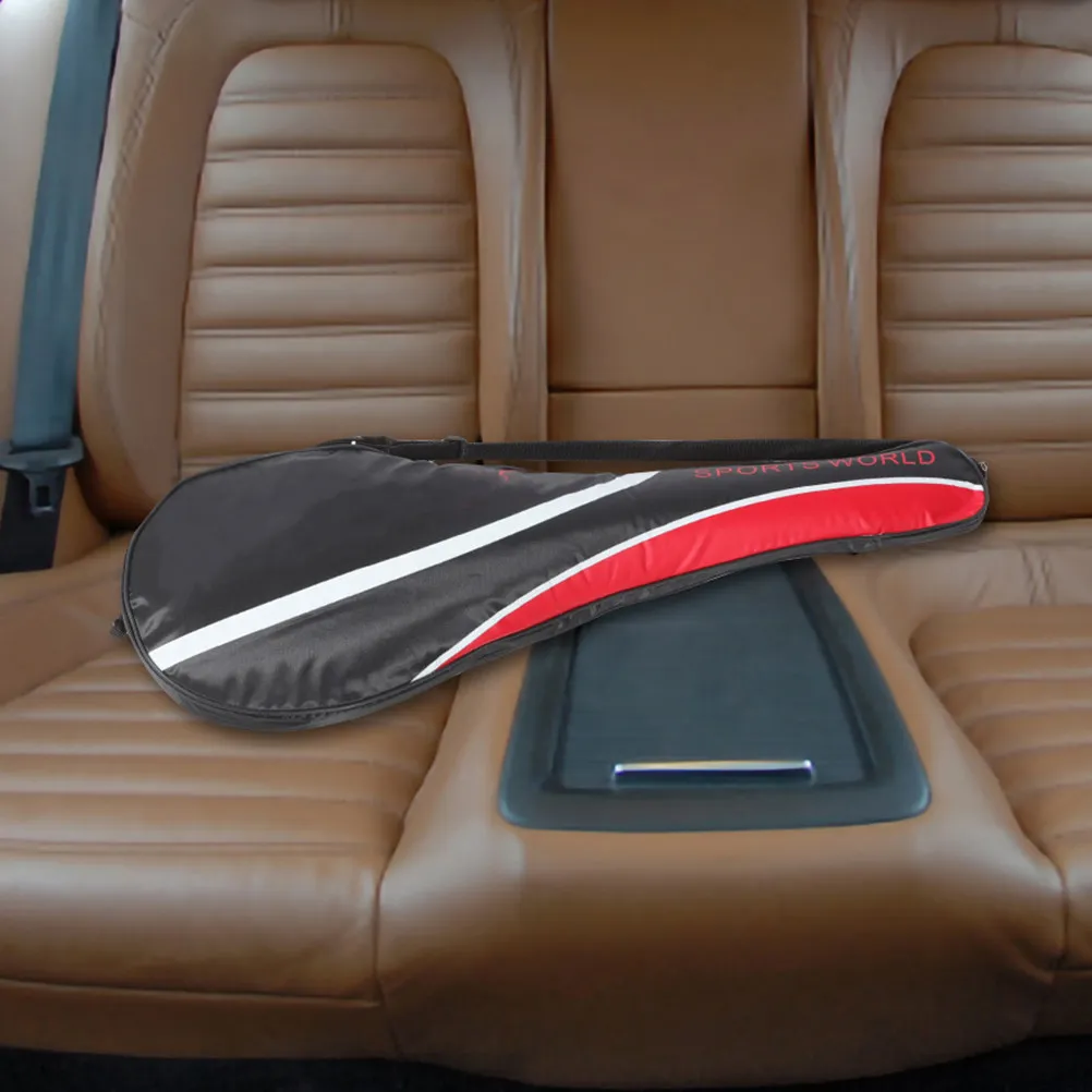 

2Pcs Badminton Racket Bag Oxford Cloth Single Shoulder Strap Portable Large Capacity Sports Equipment Carrying Case