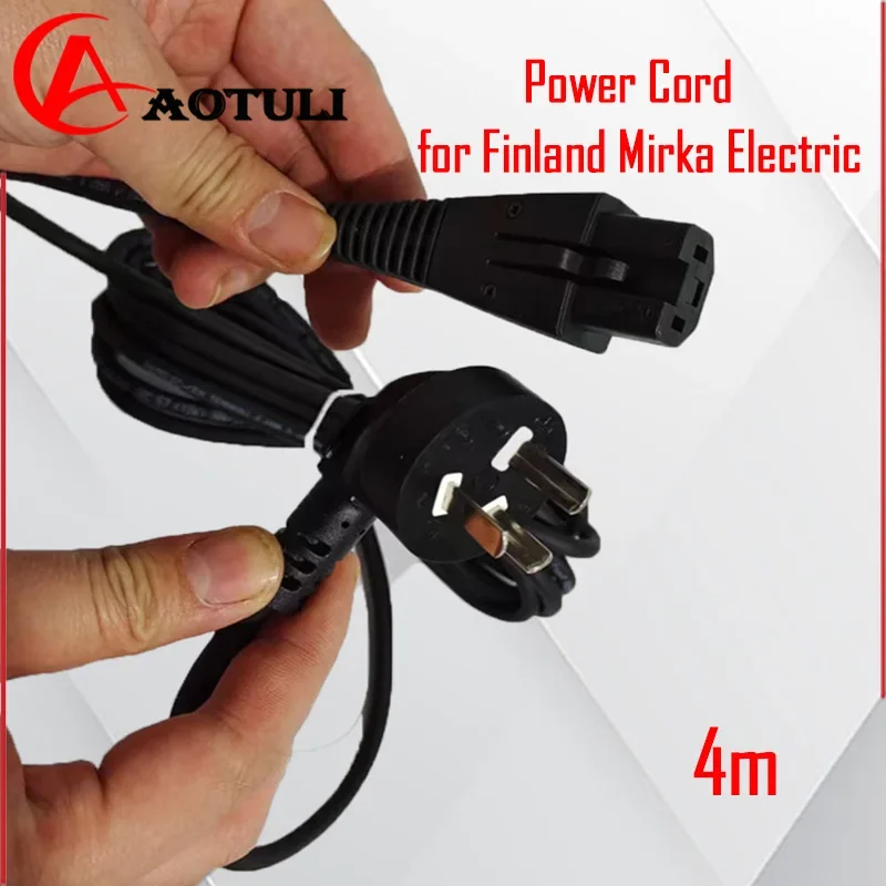 

Power Cord 4m for Finland Mirka Electric Dry Grinding Machine 6 Inch Round Sandpaper Machine Rectangular Grinding Accessories