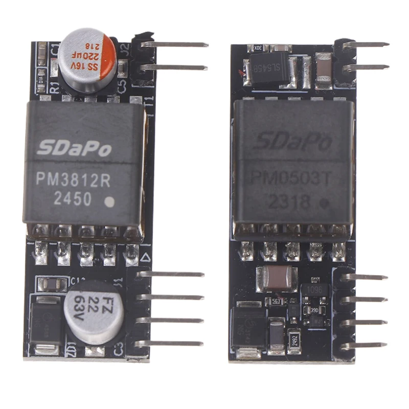 New 1PCS DP1435 POE Module 5V 2.4A IEEE802.3Af Without Capacitance Small Size Supports 100M 1000M POE Module