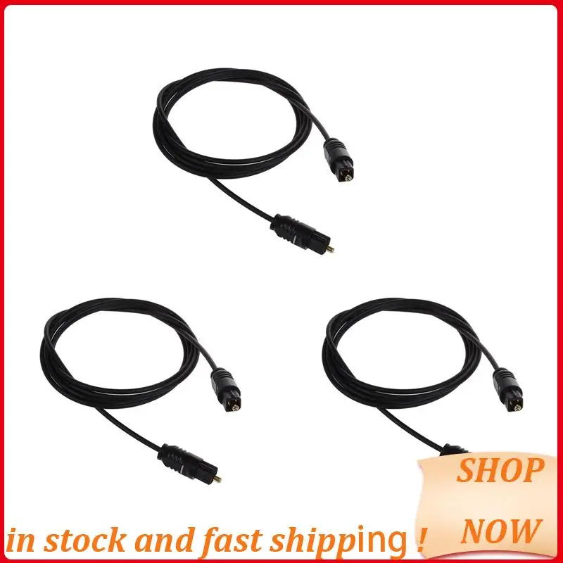 

3 шт., 3 фута, 1,1 м, цифровое оптоволоконное аудио Toslink SPDIF MD, DVD-кабель, вилка, ГОРЯЧАЯ!
