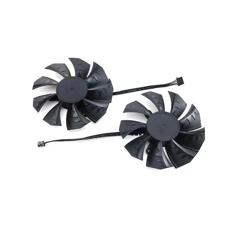 PLD09215B12H 4Pin DC 12V 0.45A 4Pin RTX 2070S GPU Cooler dla kolorowych RTX2070S 2080 2080Ti iGame wentylator karty graficznej, 2 szt.