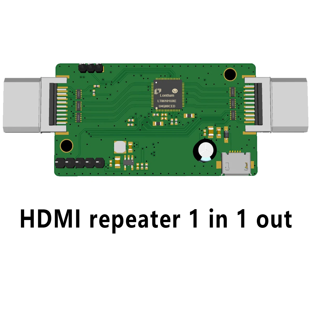 LT86101UXE(Demo Board)-HDMI2.0/DVI Repeater features a high speed repeater compliant with HDMI2.0 specification