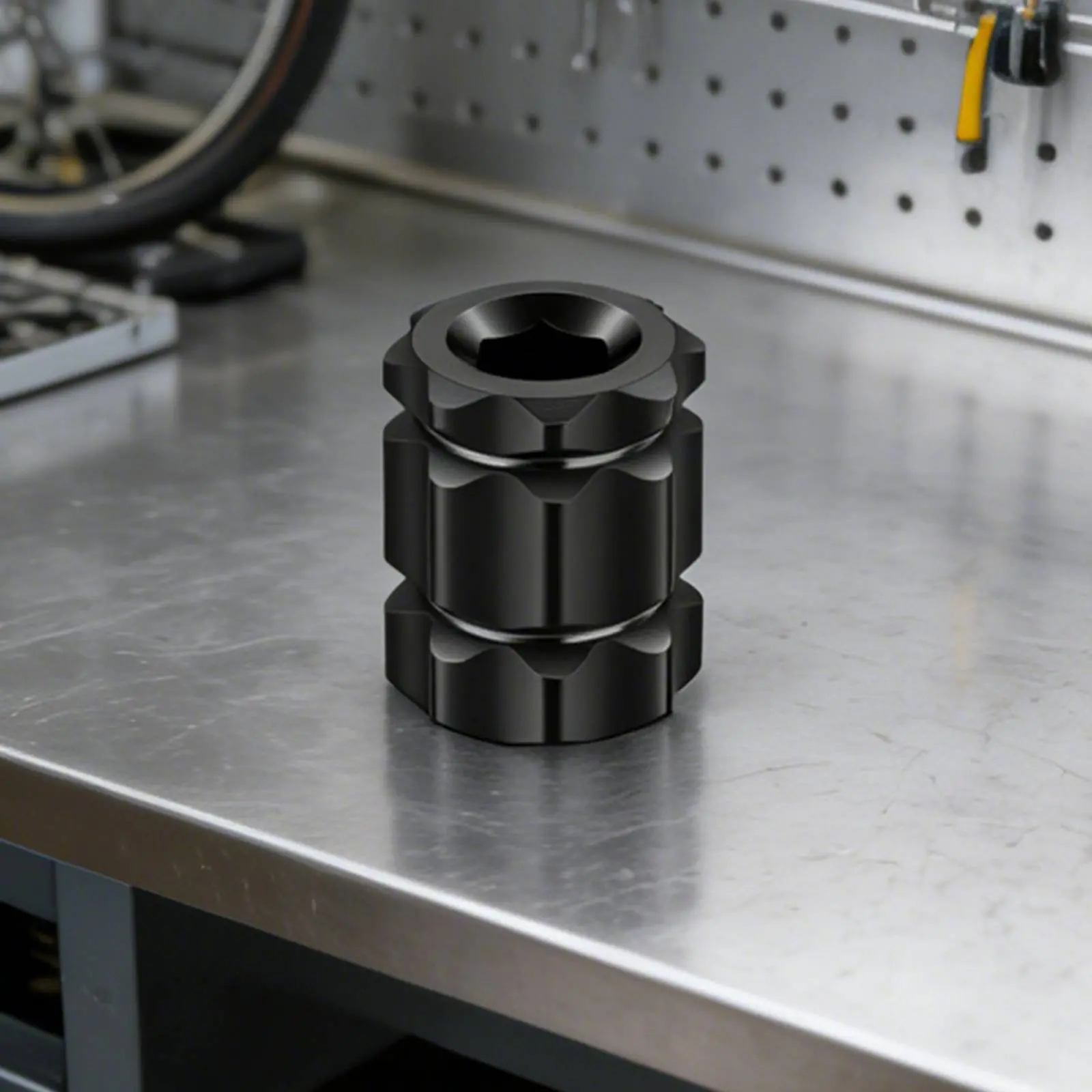 Hollowtech II Crank Tool Lightweight Hollowtech Crank Cap Tool Built-in Magnet Attractive for Home Repair
