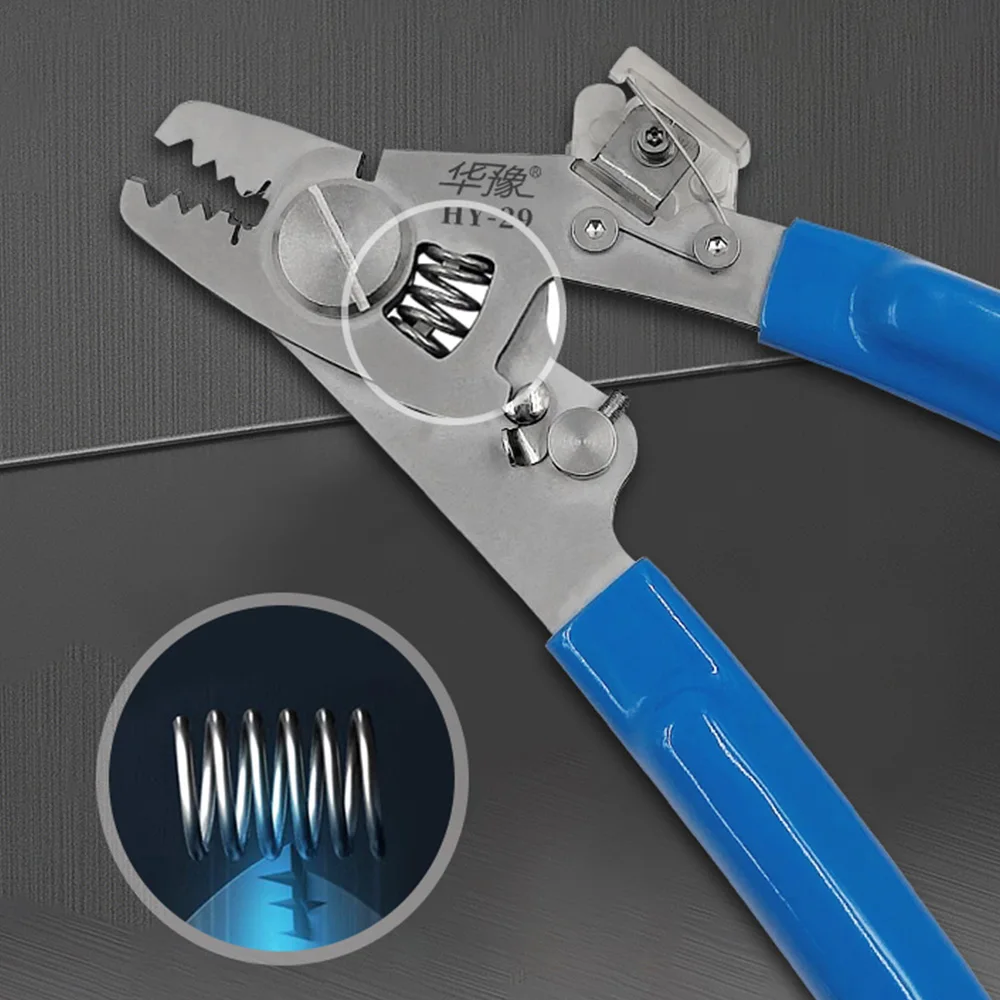 HY-29 New Multi functional Fiber Sheath Stripping Pliers Fiber Stainless Steel Cutting Pliers Tool