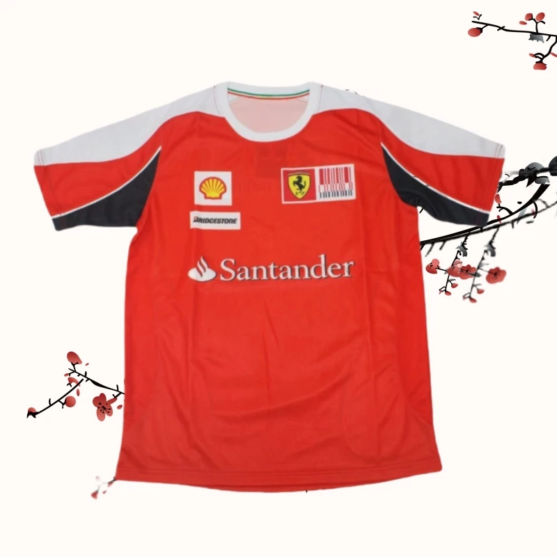 

New 2025 Men's Quick-drying F1 Racing Competition Short-sleeved Comfortable Casual Sports Breathable Locomotive T-shirt Moto