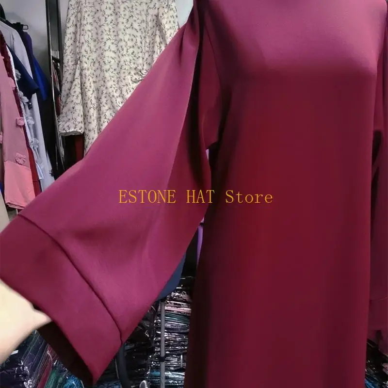 Robes musulmanes Hijab pour femmes, Abaya dubaï Abaya, vêtements islamiques, turquie, 49MF