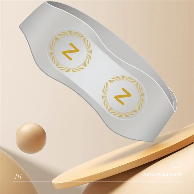 A83X-Cinturón de masaje portátil profesional, alivia el dolor de espalda, fatiga, vértebras Lumbares, útero cálido