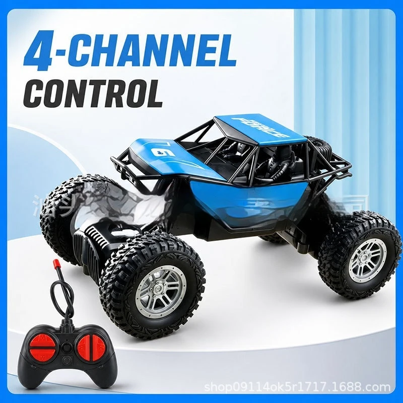 汎用4チャンネルリモコンカー、24ghz、4wd、合金製、オフロード走行、クライミング、レース用、屋外・屋内での遊びに最適、2026年新モデル。