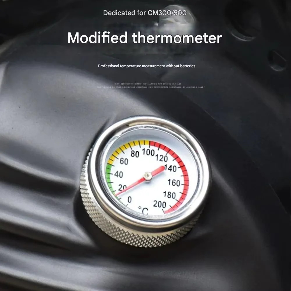 

For CM300/500 modified oil temperature gauge, oil dipstick, engine oil temperature, water tank temperature gauge accessories