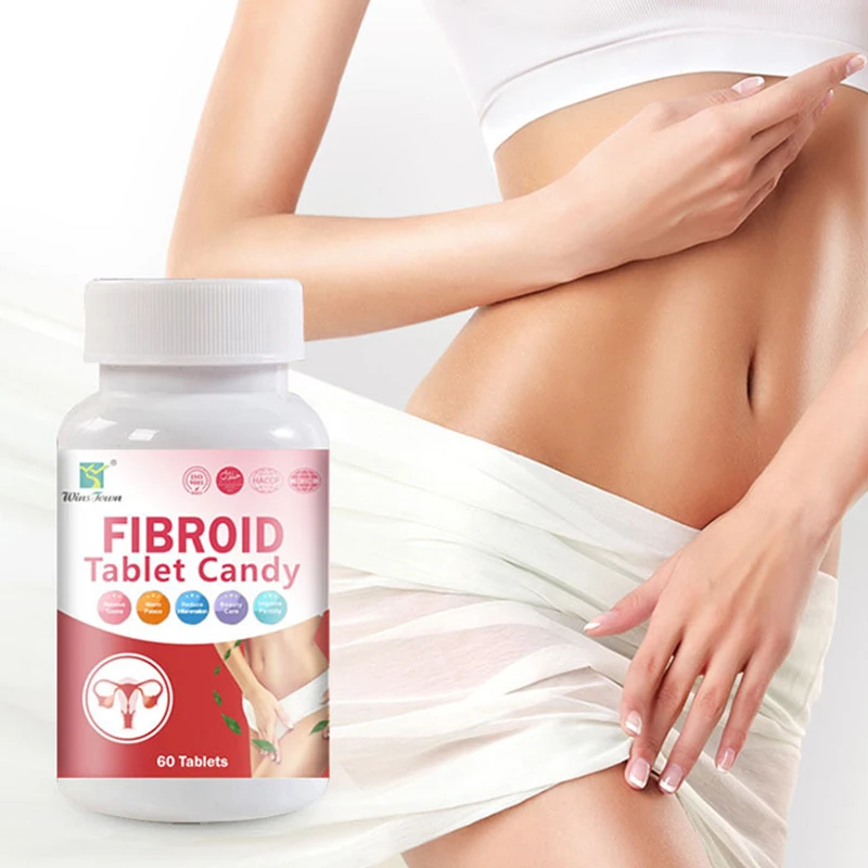 60 Pills Fibrous Tablet Candy Eliminates Uterine Toxins Wastes Alleviates Uterine Inflammation Health Food