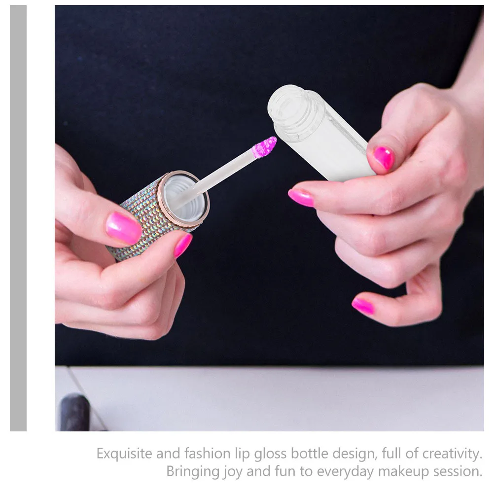 4 stuks glansbuis hervulbare lege doe-het-zelf draagbare compacte reisformaat mode lipglazuren fles voor vloeibare oliebalsem