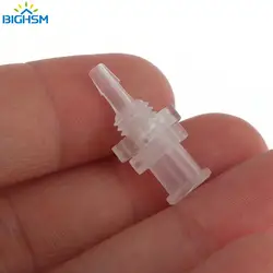 2Pcs/lot Luer Lock Adapter PP Plastic Air Valve Pipe Dispensing Glue Subpackaging Syringe Barrel Instrument Fitting Connector