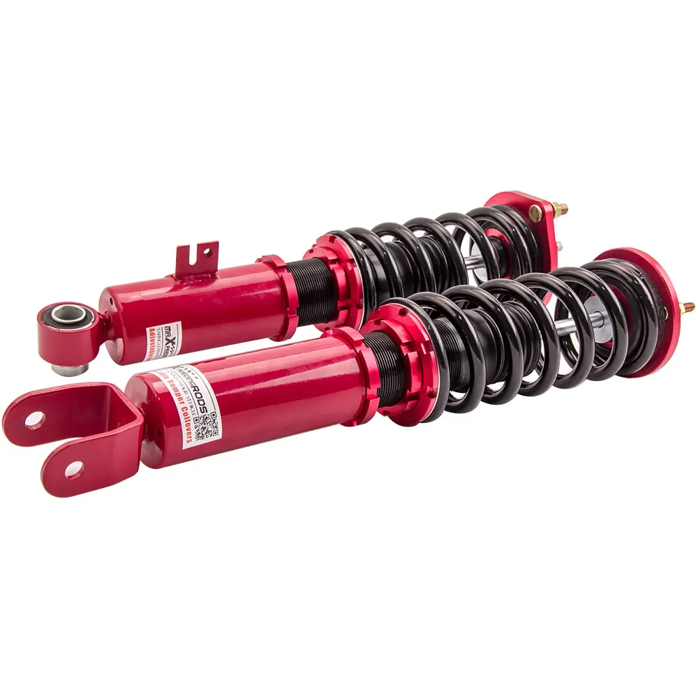 24 level Coilover Lowering Kit For Nissan 300ZX Z32 3.0l V6 VG30DE RWD 1990-1996 Coilover Springs Suspension Shock Absober